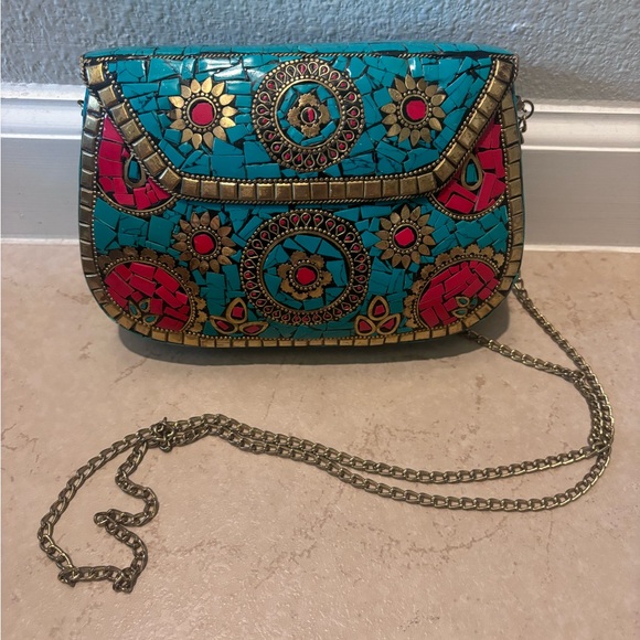 Antik Kraft Metal Mosaic Bag - Picture 1 of 5